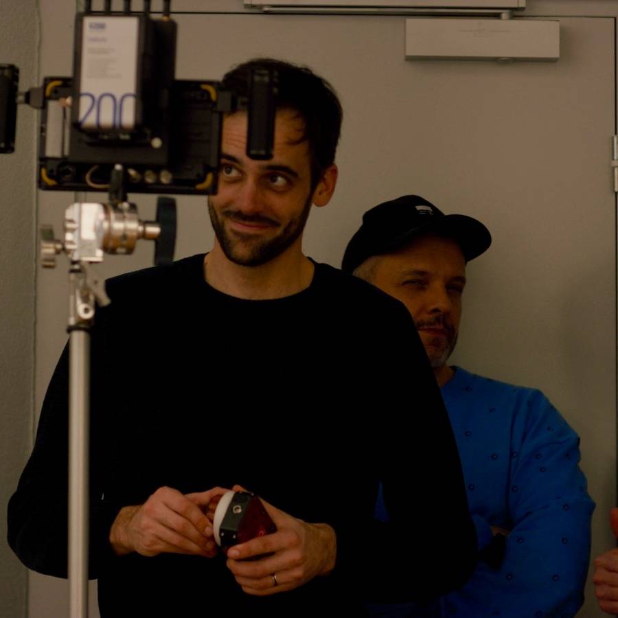 Équipe de tournage sur la publicité Grenke - Studio Centurion
